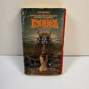 ISOBEL by Jane Parkhurst 1977 First Jove HBJ Paperback Fantasy 1st Printing